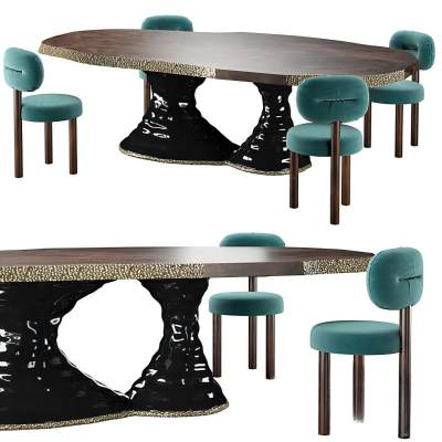 ESSENTIAL HOME现代餐桌椅组合